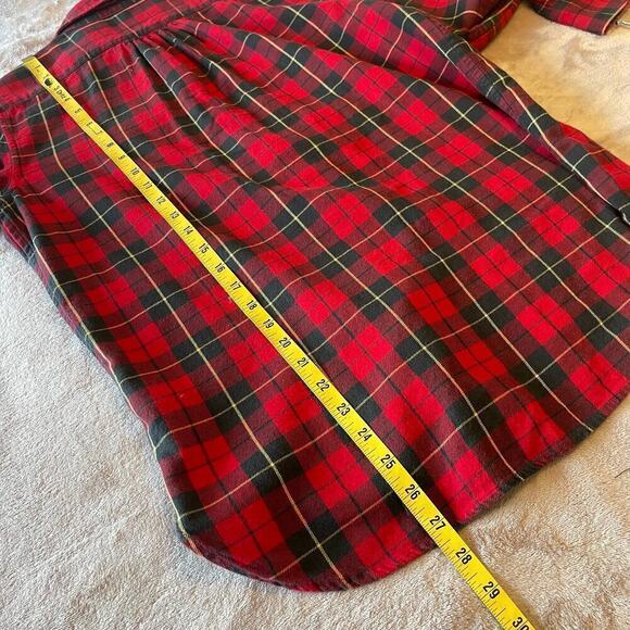 Ralph Lauren Jeans Co. Women's Plaid Button Down Shirt Size Small - Picture 6 of 6